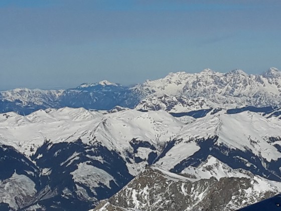 Auf dem Kitzsteinhorn von 3029 m
