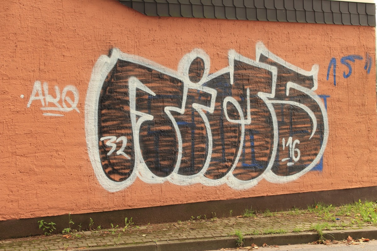 gesprühte Buchstaben (Graffiti)