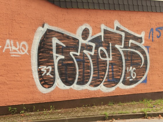 gesprühte Buchstaben (Graffiti)