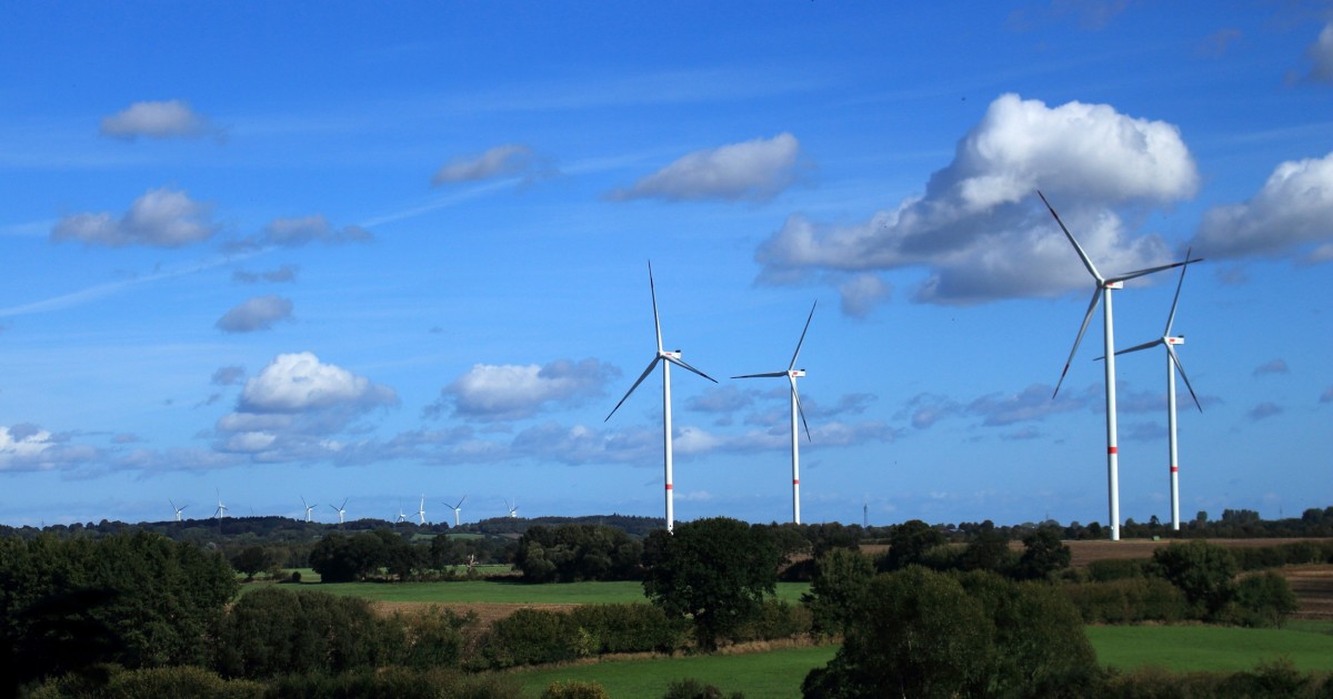 Wind-Energie-Gewinnung