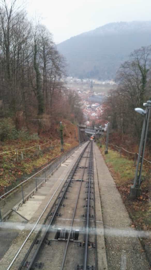 Bergbahn in Heidelberg
