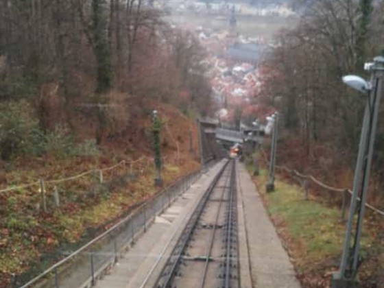 Bergbahn in Heidelberg