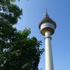 Radarturm bei Tag